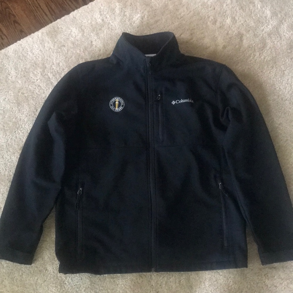 Fleece-lined Columbia jacket